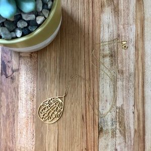 Satya Jewelry Gold Hamsa Hans Necklace